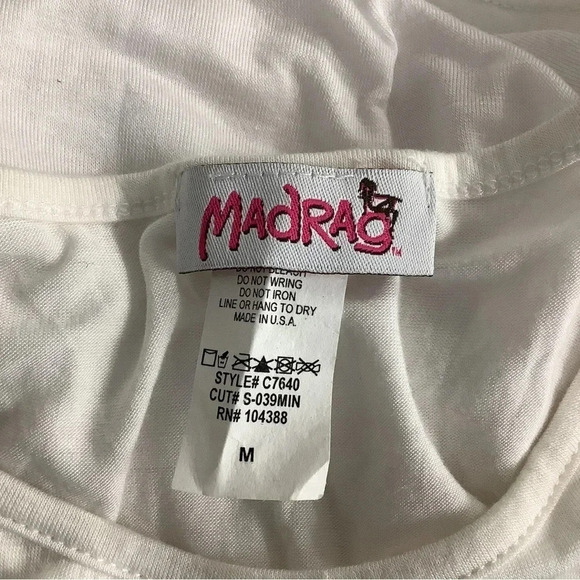 Mad Rag Size Medium Sleeveless Top. Preloved - Picture 7 of 7